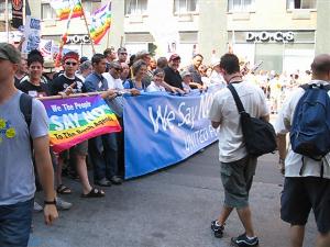 50万人のデモ行進